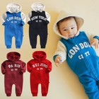 Vaenait baby Infant Clothes Boys Fleece Outfits Bodysuit "Boys Hoodie" 6-18M