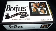 Zippo Windproof Lighter "The Beatles Special Edition Let it Be" w/ key ring MIB