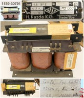 KAZDA HAKA Transformator Typ 56905 Primär 525V Sekundär 400V 10.000VA 50Hz
