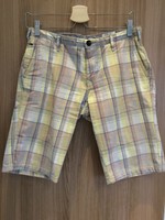 Damen Short, Bermuda, kurze Hose, Tommy Hilfiger, Gr. 28, Karo, Bunt