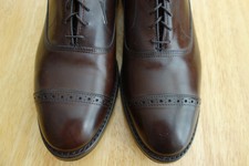 NIB Allen Edmonds for Brooks Brothers Dark Brown Fifth Avenue 9.5D Retail $428