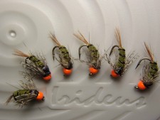 Irideus Guilt Free Egg Wired Hares Ear Nymph Fly Trout Fly Fishing Flies Steelie