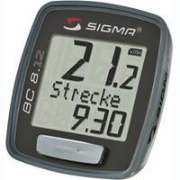 Sigma Sport BC 8.12 Fahrradcomputer Fahrradtacho Kabelgebunden