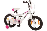 BACHTENKIRCH 14" KINDERFAHRRAD KIDS-MTB „DANA“ WEISS-PINK 541-LD-15