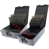 Spiralbohrer-Satz HSS, DIN338, 1-10 x 0,1 mm Metallbohrer Edelstahlbohrer R G Co