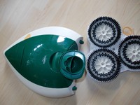 Vorwerk Pulilux PL 515 2x Reinigungsscheiben wenig benutzt&Sauber Tiger Kobold  