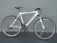 28er Mountainbike Fitness Trekking MTB Bike Crosser weiss