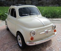 RC Fiat 500L Ferngesteuert 14cm 1:24 27Mhz "Lizenz Modell" 404455