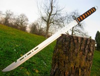 Wunderschöne leichte Zweihand Machete 70 cm Machette Bowie Coltello Couteau M001
