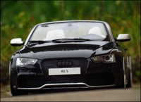 1:18 Tuning Audi RS5 4.2 V8 Cabriolet schwarz metallic + OVP = LIMITIERT