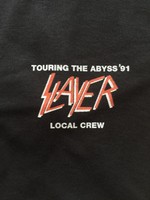 T-Shirt SLAYER Touring the Abyss 91 !!!!! Local Crew Gr.L