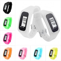 1PC Digital LCD Pedometer Run Handgelenk Schritt Fuß erreichbar Kalorienzähler