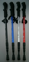 2x Nordic Walking Teleskop Trekking Wanderstöcke Stock 1 Paar + 2 Spitze GRATIS
