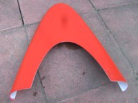 Bugspitzenschutz Hifly Free 274 Modell  rot  Nose protector-Noseguard