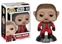 Funko Pop Star Wars Episode 7 Nien Nunb Vinyl Bobble Head Action Figure Toy 6586