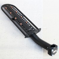 Delta Mega-Rack Sattelstützträger schwarz zur Montage an der Sattelstütze