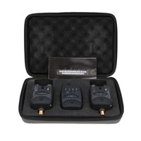 Wireless Digital Fishing LED Alarm Set 2 Angeln Bissanzeiger+Empfänger J9A7