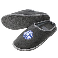 FC Schalke 04 Hausschuhe Pantoffeln FC Schalke Logo - Größen zur Auswahl - Neu