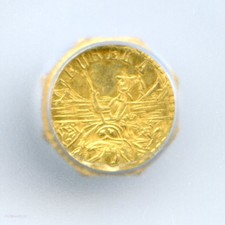 1853 Eureka Arms of California California Gold Token / Ms64