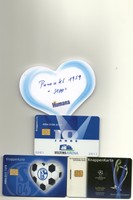  3  x Schalke 04   Knappenkarten.......Siehe Bild !!!!!!