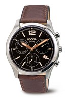 Boccia Herrenuhr 3757-01 Titan Chronograph 10 bar Mineralglas Titanchronograph