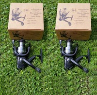 YAD    2 x Angelrolle Black Classic 4000   Sonderpreis !!! Rute Rolle Angeln 