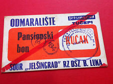 Local Note- Croatia- Bon/Coupon - JelÅ Ingrad- TuÄŒEpi- 1983-1984- Stamp- PeÄŒAt !