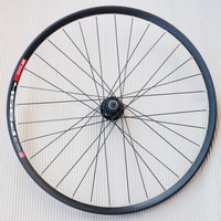 26" HINTERRAD XLC 6 LOCH DISC NABE SSP DT SWISS SPEICHE + FELGE 466D SCHWARZ