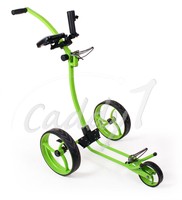 Design Golf Trolley CADDYONE 110 Grün, nur knapp 6kg