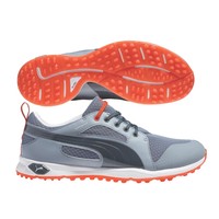 Puma BioFly Mesh tradewinds turbulence grau orange Herren Golf Schuhe