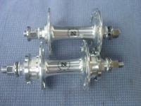 Fixie Nabensatz 36 Loch Novatec  silber neu