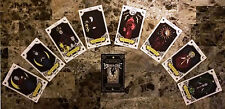 Escape The Fate Hate Me 2015 Ltd Ed Set of 8 Tarot Cards +Free Rock Stickers!