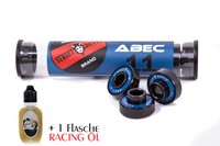 8x Kugellager ABEC-11 v. Streetdevil + Spacer, Longboard BLUE15