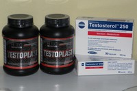 2 x Testosterol 250 + 2x Testoplast Starke Anabole Wirkung Testosteron Booster