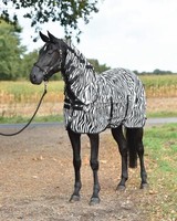 Busse Fliegendecke Paddock Zebra mit Bauchlatz 
