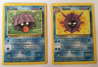 Pokémonkarten - Muschas (Edition 1) + Austos - Wasser - Entwicklung - Pokemon