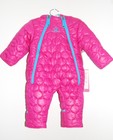 Rugged Bear Infant Girls Fuchsia Pink Quilted Hooded Snowsuit, size 6-9 Months