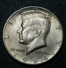 1964 ☆50 Cents☆Genuine Us Kennedy ☆Silver Half Dollars Coin. No Reserve