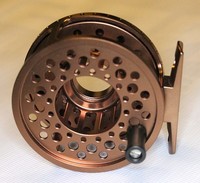 Lite 03,  Alu CNC Großkern Fliegenrolle, LA Reel, # 3/5