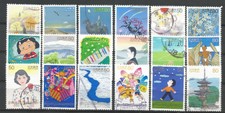 ˳˳ ҉ ˳˳C1607-1624 Japan Commemorative 1997-1999 My favorite song complete set 日本