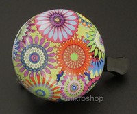 Fahrrad Glocke Klingel 54mm Blumen