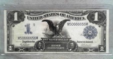 New listing
1899 $1 Silver Certificate "Black Eagle" One Dollar U.S. Parker / Burke Fr 232