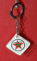 Original alter TEXACO Schlüsselanhänger CHRISTOPHORUS 60er Jahre Rarität