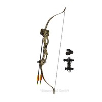 Poe Lang Recurvebogen Korrigan Vista Camo 16-22"/13-28 lbs RH Jugendbogen