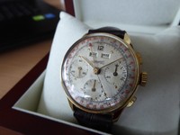 Wunderschöner Eberhard & Co - Datora Valjoux 72 C 18 Karat sehr rar