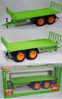 Siku Farmer 2883 Ballentransportanhänger, gelbgrün, 1:32, OVP