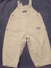 Osh Kosh Boys Khaki Overalls Size 18 Months Outfit Long all