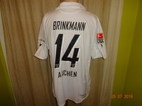 Alemannia Aachen Nike Auwärts Matchworn Trikot 08/09 + Nr.14 Brinkmann Gr.XL