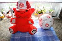 1.FC Kaiserslautern Autogramm Ball Und Maskottchen Neu. 