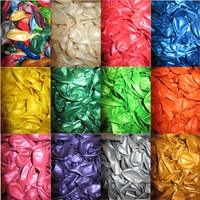 Luftballons Metallic Ø 30 cm Farbe & Stückzahl frei wählbar Helium Ballons